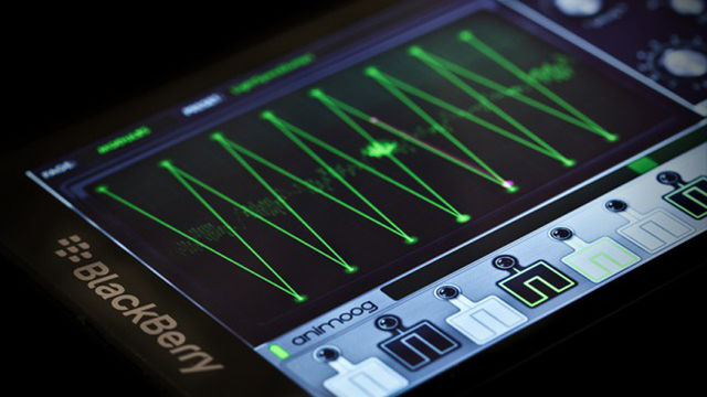 Moog's Animoog synth released for Blackberry Z10