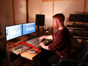 Me in my studio: Mungo's Hi Fi