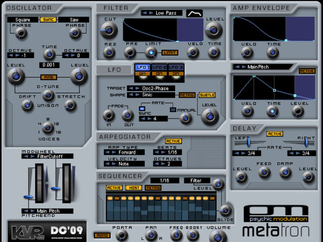 Psychic Modulation's Metatron is just one of the plug-ins in contention.