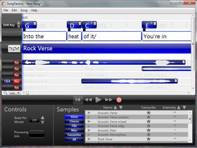 SongFactory creates songs from your chords