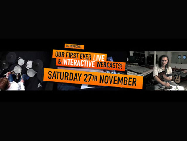 Beat Saturday's Christmas shopping crowds and tune into Roland's webcasts.