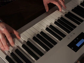 Evo: the MIDI controller keyboard with touch-sensitive keys