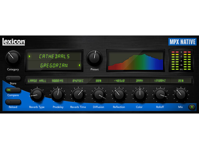 Lexicon MPX Native Reverb Plug-in