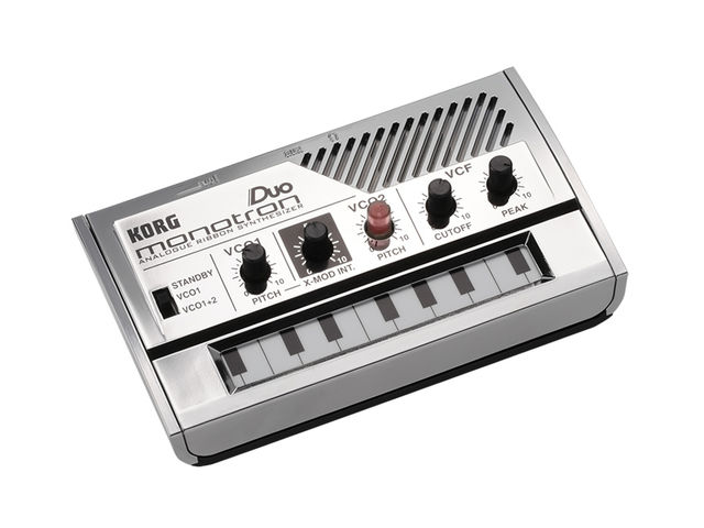 Silver-plated monotron Duo blank