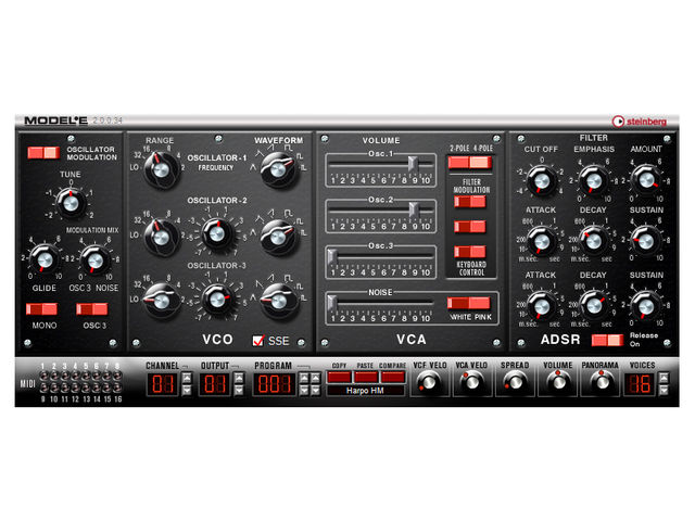 Steinberg Model E: now there's a blast from the past.