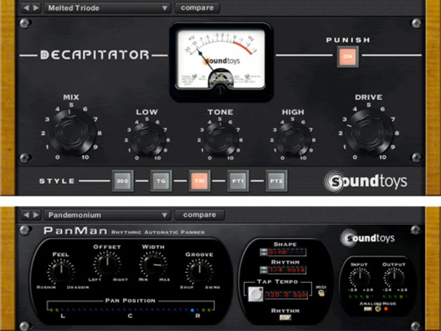 SoundToys Decapitator/ PanMan