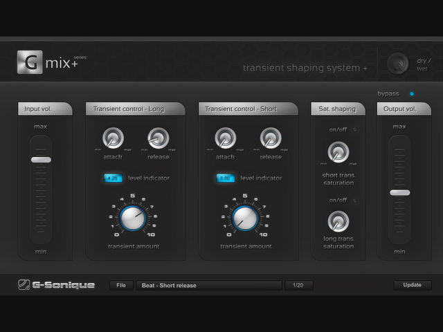 G-Sonique Transient Shaping System+