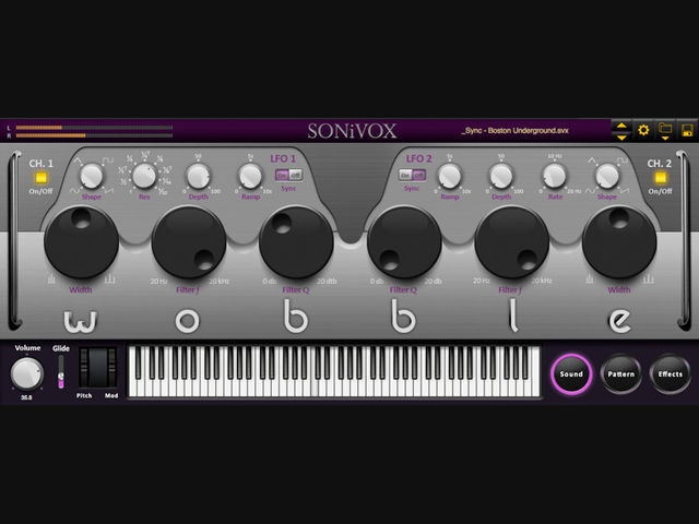 SoniVox Wobble: dubstep sounds made easy?