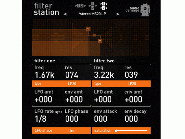 Audio Damage Filterstation