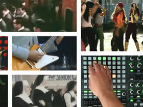 Live 24-song Ableton Live, Akai APC40 mash-up