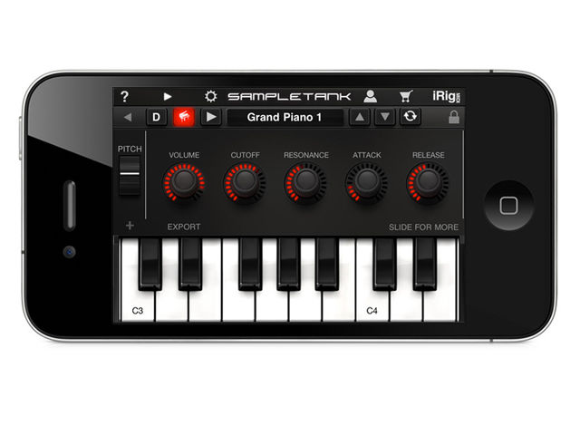A selection of basic editing controls is available.