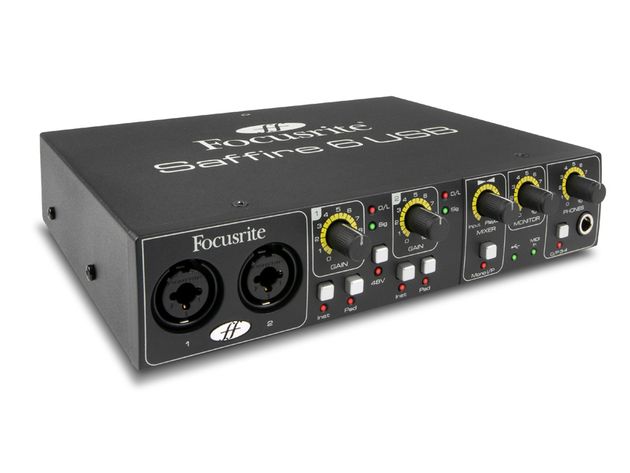 There's no FireWire in the Saffire 6.