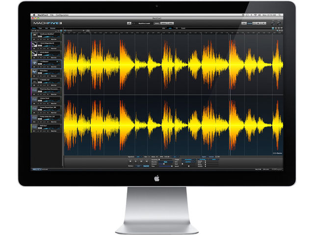 Full-screen editing is just one of MachFive 3's feature highlights.