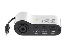 New iXZ iOS audio interface from Tascam