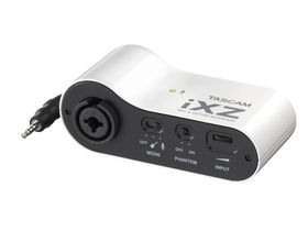 New iXZ iOS audio interface from Tascam