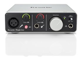 Focusrite iTrack Solo brings "quality recording to iPad"