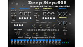 SonicXTC releases Deep Step 606: free VST synth/step sequencer