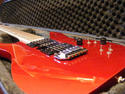 The Wiitar: a guitar crossed with a Wiimote