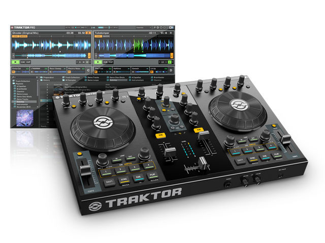 Native Instruments Traktor Kontrol S2 Native Instruments Traktor Kontrol S2 comprises software and a hardware interface/controller. Click the photo for an image gallery.