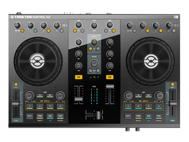 Native Instruments Traktor Kontrol S2 top blank