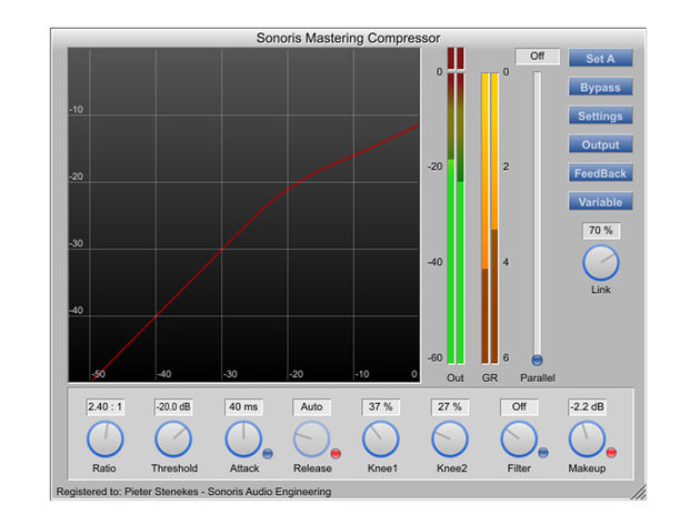 Sonoris Audio Engineering Mastering Compressor