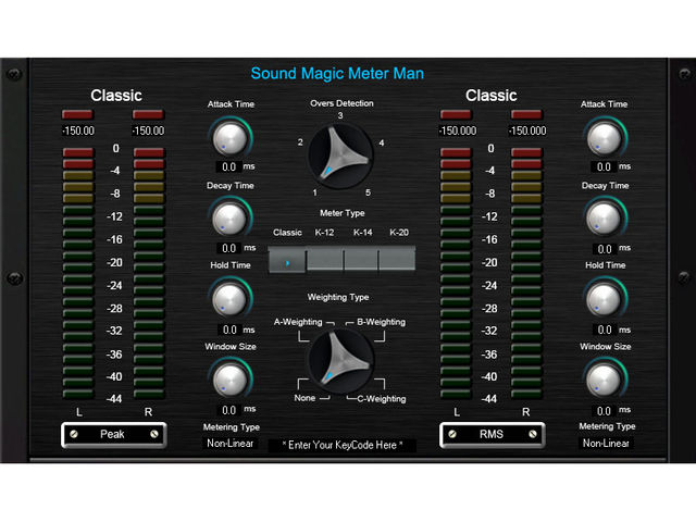 Sound Magic Meter Man