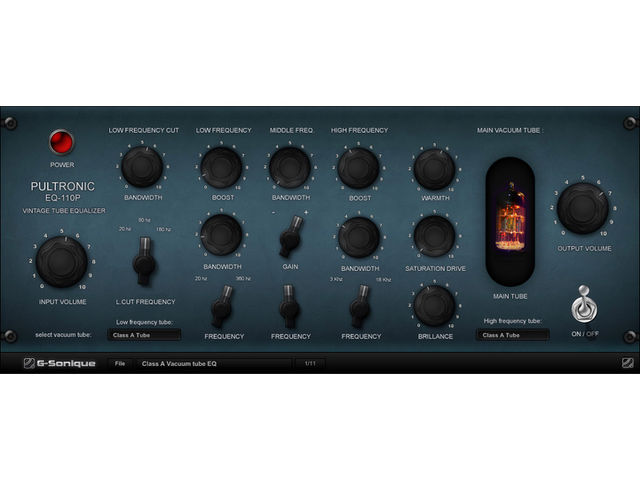 The Pultronic EQ-110P promises to add some vintage character to your sound.