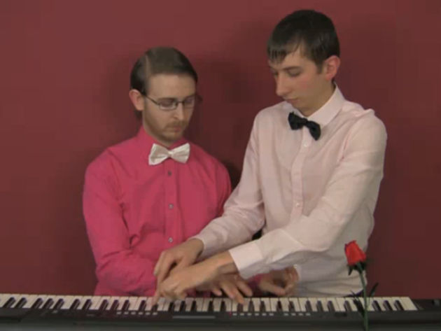 Brett Domino and Steven Peavis: making beautiful music together.