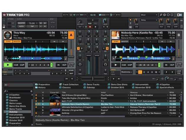 Traktor Pro 2 in all its revamped glory.