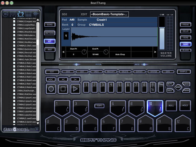 Beat Thang Virtual: the newest beat machine on the block.