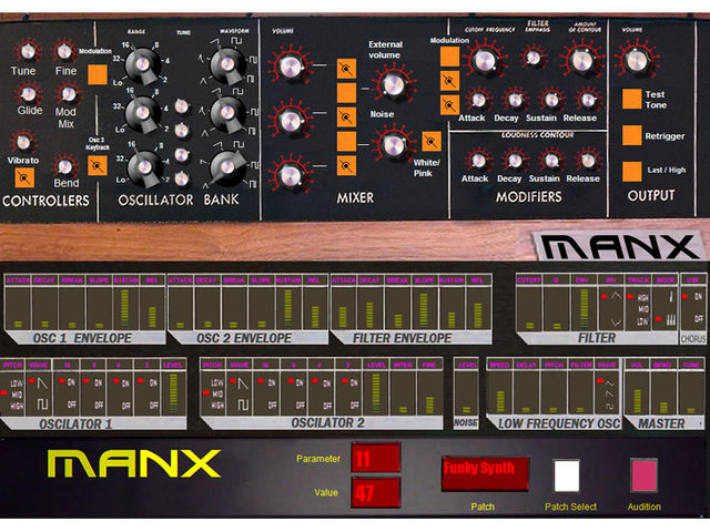 Manx Synthesizers MM+ and XS-1
