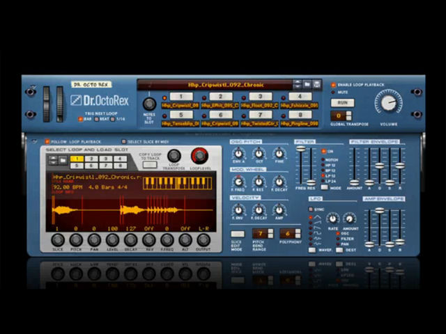 The Dr. Octo Rex Loop Player: eight times the fun of Dr. Rex.
