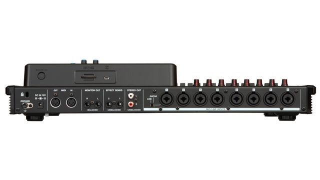 Tascam DP-32 Rear view