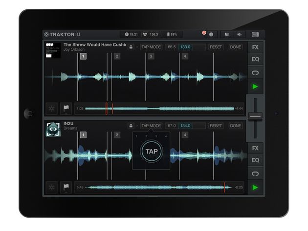 Beat detection and sync engine