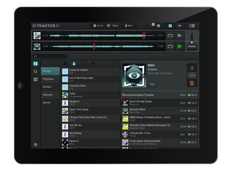 Native Instruments Traktor DJ iPad app: Hands-on video Traktor DJ 