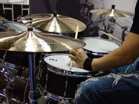 NAMM 2012 VIDEO: Mapex's Black Panther Retrosonic drum kit