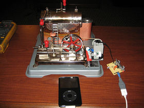 The world's first Steampunk iPod charger