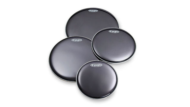 Evans Black Chrome Drums Heads