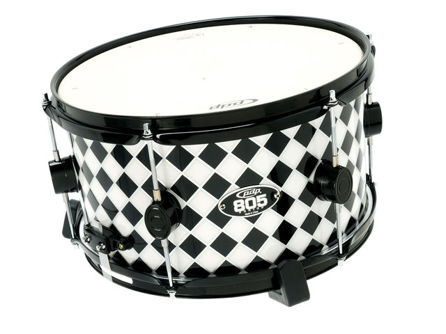 PDP Kit 805 All-birch hardware ensure a level of attack that is on a par with the kit's looks
