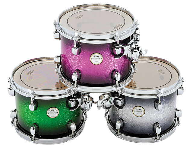 Mapex Meridian Maple Kit The kit comes in a range of six finishes including Electric Berry Burst, Galaxy Burst, Exotic Transparent Cherry, Green Apple Burst and Exotic Midnight Black