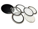 Aquarian Super-Kick and Regulator Bass Drum Heads