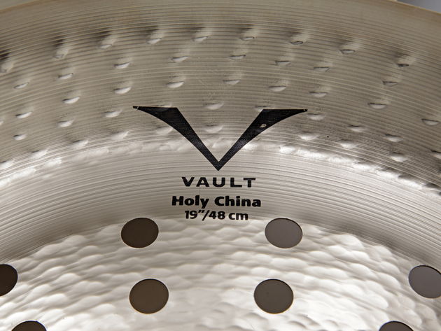 Sabian Vault Holy Chinas Polished or natural finishes are available of the B20 Bronze alloy cymbals.