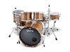 Guru Drumworks Walnut drum kit with Oak snares (£3900 + £499 for snare) A Guru kit is as close to a fitted suit as a set of drums can get