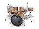 Guru Drumworks Walnut Kit With Oak Snares