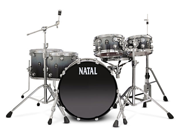 Natal Maple and Bubinga kits The bubinga kit: maple, bubinga and birch shells are enviably thin at 5.5mm and 7-ply.
