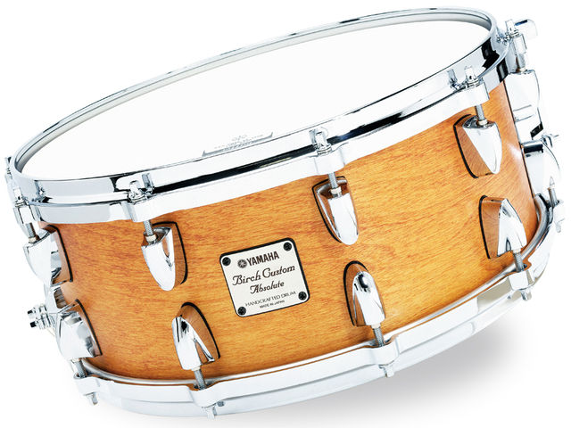 Yamaha Birch Custom Absolute drum kit The clarity of design and attention to detail is exceptional