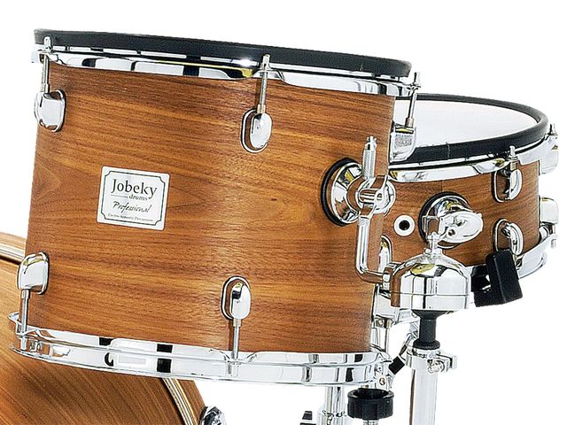 Jobeky Prestige electronic drum kit Circular steel plates sandwich a thick layer of foam to kill acoustic noise