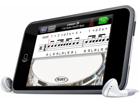 Mapex Drum Masterclass iPhone app