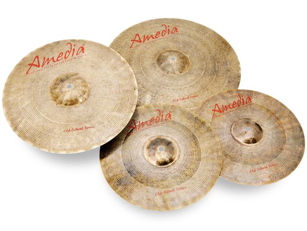 Amedia Old School Series cymbals (£140)