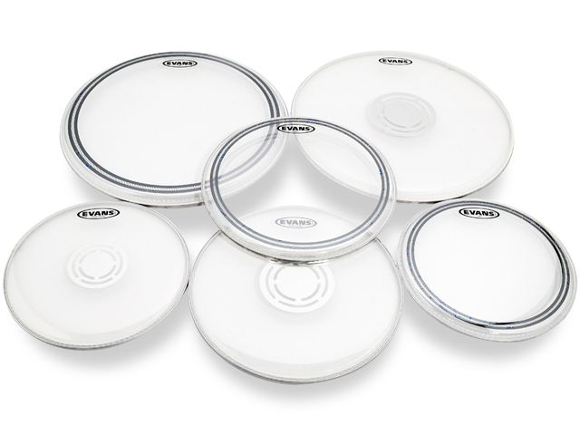 Evans EC2 SST and Power Center drum heads (from £15.99)